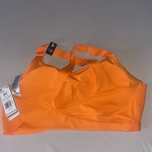 Adidas Tangerine Athletic Bra in Size 2XLC - Picture 2 of 3